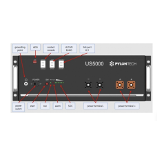 Акумулятор Pylontech US5000 48V 100Ah 4.8kWh LiFePO₄ (літій-залізо-фосфатний акумулятор)