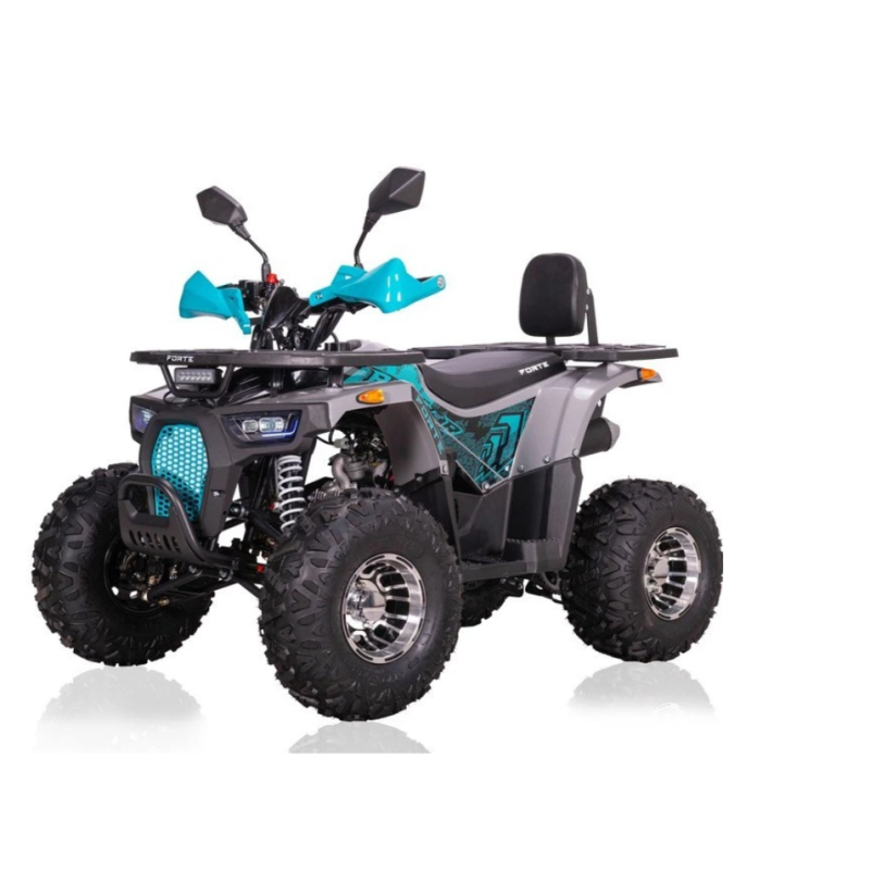 Квадроцикл FORTE ATV125P сіро-блакитний