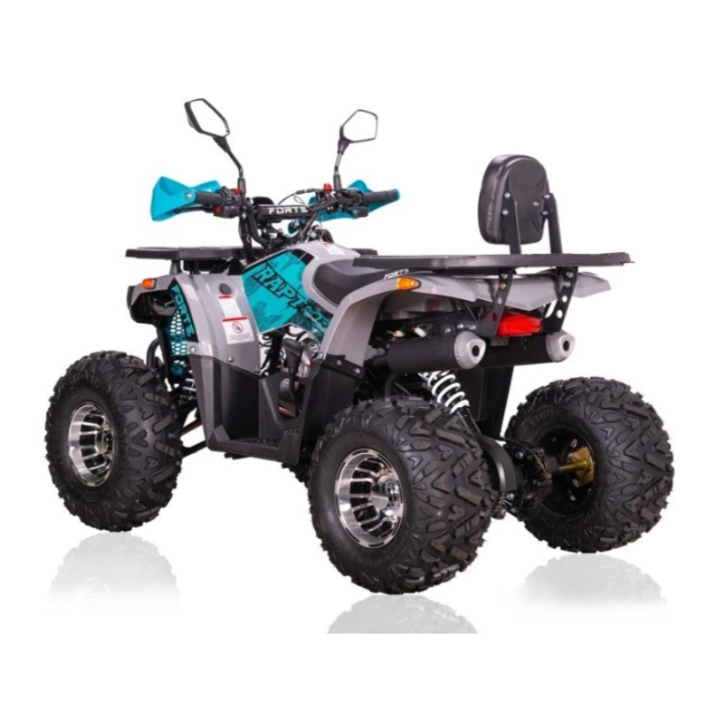 Квадроцикл FORTE ATV125P сіро-блакитний