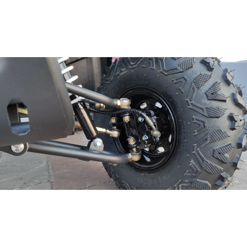 Квадроцикл FORTE ATV125P сіро-блакитний