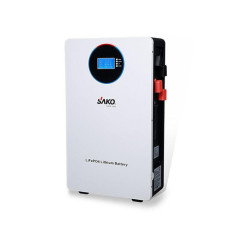 Акумулятор SAKO SK-51.2V 100Ah 5 kWh LIFEPO4 LCD (літій-залізо-фосфатний акумулятор)