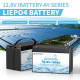 Акумулятор Bottione LiFePO4 12V/180AH (літій-залізо-фосфатний акумулятор)