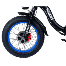Електрофетбайк Minako F11 Dual 1000W 48V 14Ah 20"