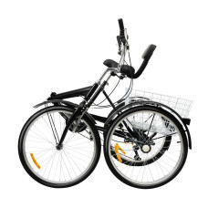 Електровелосипед триколісний LVLONG 500W 48V 12Ah 24"