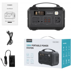 Зарядна станція універсальна Choetech BS002-EU-BK BS002 300Вт/год. QC 3.0 USB-C PD60 Вт