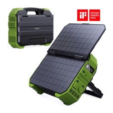 Зарядна станція універсальна Browey Solar Panel 22W PN-600 EU Version AC/DC 2USB/Type-C 600W PD/QC