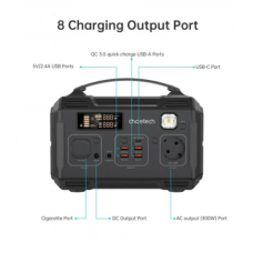 Зарядна станція універсальна Choetech (BS002-V2) 300W/276Wh/83200mAh