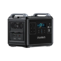 Зарядна станція універсальна CHOETECH 1200Wh Bidirectional charging power station