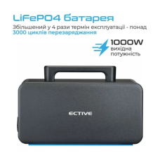 Зарядна станція універсальна ECTIVE BlackBox-10 1000W, 1037Wh