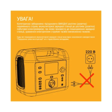 Зарядна станція універсальна FlashFish P60, 500W