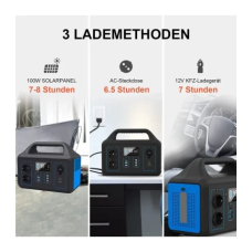 Зарядна станція універсальна Noengast 600 W 461 Wh DC/AC Inverter 156000 mAh