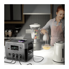 Зарядна станція універсальна Promate PowerMine-2000W, 1920Wh Black