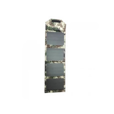 Портативна сонячна панель 42w, 5v, монокристалічна сонячна панель, чорно-сірий камуфляж