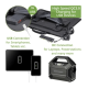 Портативна сонячна панель Bresser Mobile Solar Charger 60 Watt USB DC (3810050)
