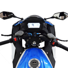 Електромотоцикл FST TV6 mid-drive Білий, Синій 3000W