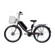 Електровелосипед складний з низькою рамою E-motion 36V 14Ah 350W / "сіро-оранжевий"