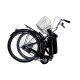 Електровелосипед складний з низькою рамою E-motion 36V 14Ah 350W / чорно-червоний