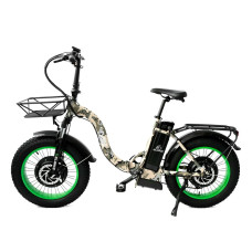 Електрофетбайк Elbike Taiga 1 Twix 1000W 48V 16Ah (20×4″, повний привід)