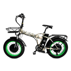 Електрофетбайк Elbike Taiga 2 Twix 1000W 48V 16Ah (20×4″, повний привід)