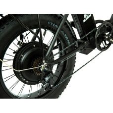 Електрофетбайк Elbike Taiga 2 Twix 1000W 48V 16Ah (20×4″, повний привід)