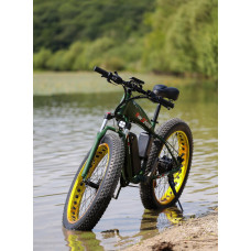 Електровелосипед New Speed 1000W 48V 17Ah (Хакі)