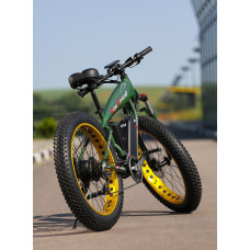 Електровелосипед New Speed 1000W 48V 17Ah (Хакі)