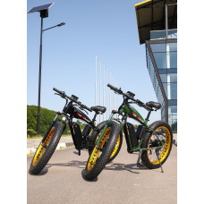 Електровелосипед New Speed 1000W 48V 17Ah (Хакі)
