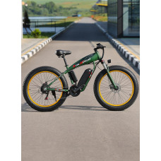 Електровелосипед New Speed 1000W 48V 17Ah (Хакі)
