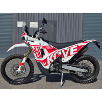 Мотоцикл KOVE 450 RALLY REGULAR Червоний/Білий