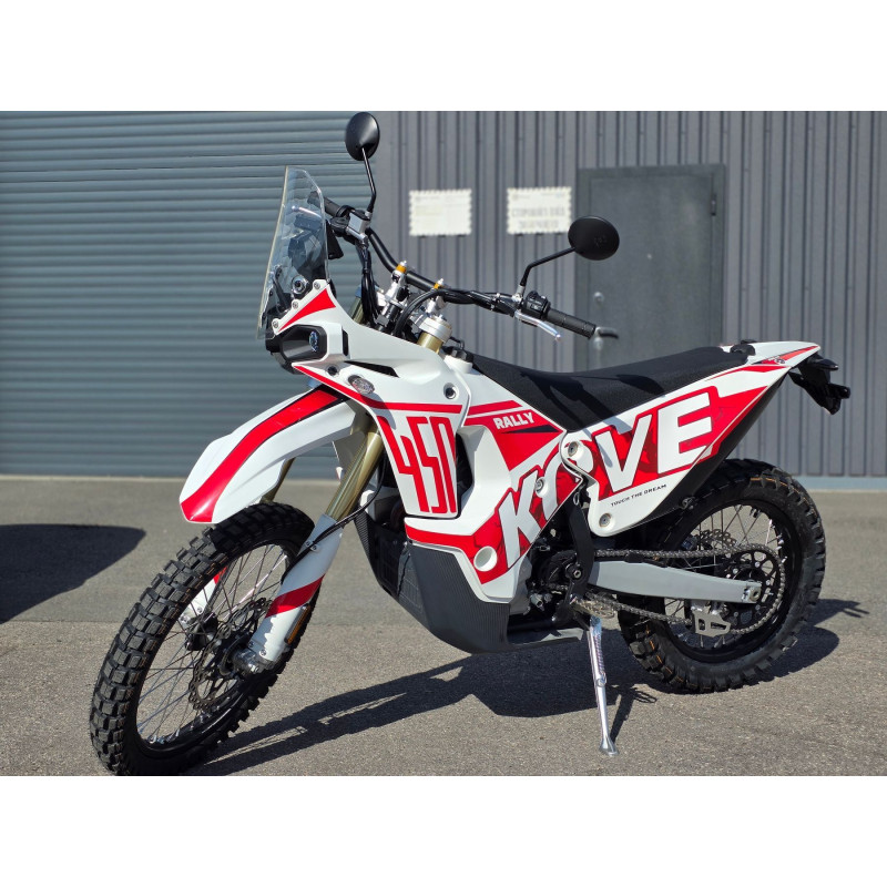 Мотоцикл KOVE 450 RALLY REGULAR Червоний/Білий