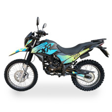 Мотоцикл Shineray XY200GY-6C Жовтий/синій