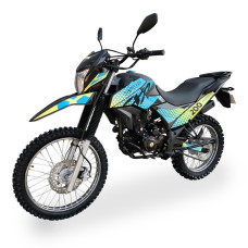Мотоцикл Shineray XY200GY-6C Жовтий/синій
