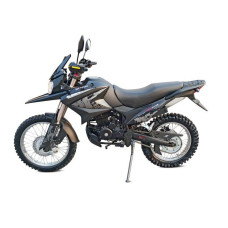 Мотоцикл Shineray XY250-6B CROSS (кросова шина KENDA 21''/18'') Чорний