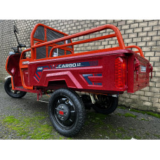 Електротрицикл вантажний Crosser CARGO 12 (1000W) 60V 32Ah червоний