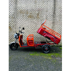 Електротрицикл вантажний Crosser CARGO 12 (1000W) 60V 32Ah червоний