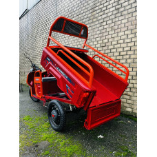 Електротрицикл вантажний Crosser CARGO 12 (1000W) 60V 32Ah червоний
