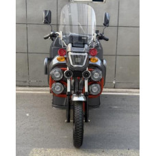 Електротрицикл вантажний FORTE GP-1000-D (сірий) 1000W 60V 32Ah