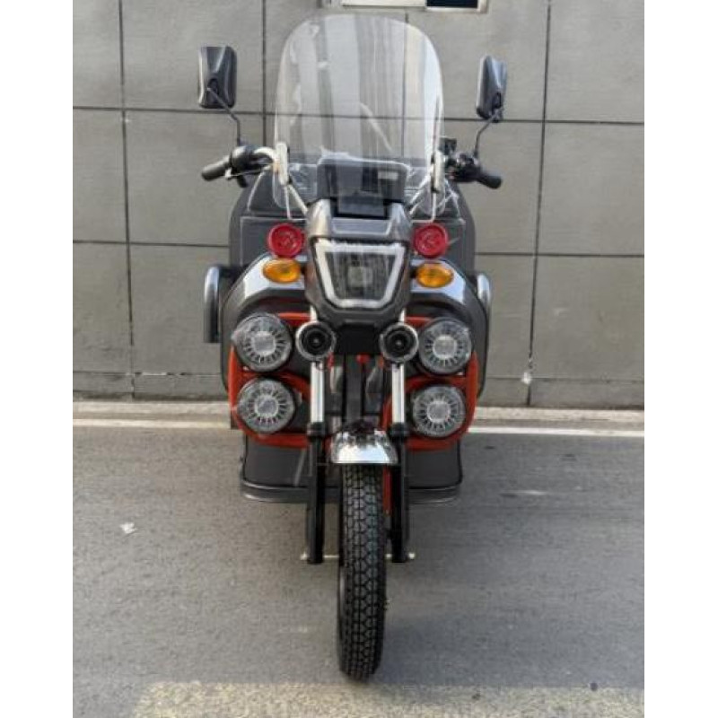Електротрицикл вантажний FORTE GP-1000-D (сірий) 1000W 60V 32Ah