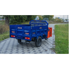 Електротрицикл вантажний FORTE GP-1500-CH (синій) гібрид 1500W