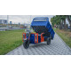 Електротрицикл вантажний FORTE GP-1500-CH (синій) гібрид 1500W