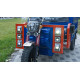 Електротрицикл вантажний FORTE GP-1500-CH (синій) гібрид 1500W