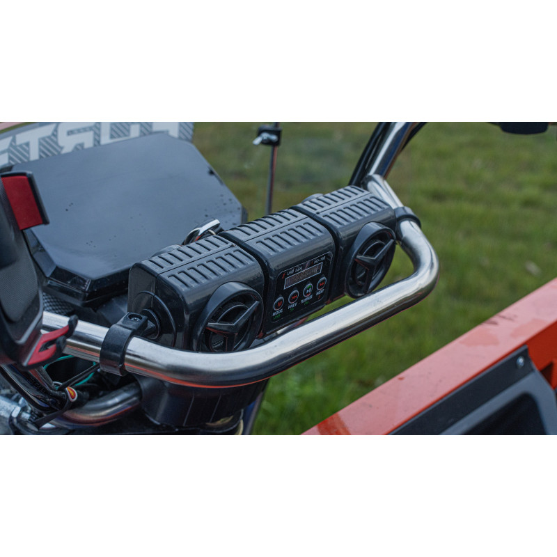 Електротрицикл вантажний FORTE GP-1500-CH (синій) гібрид 1500W
