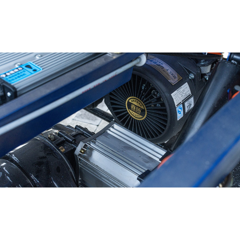 Електротрицикл вантажний FORTE GP-1500-CH (синій) гібрид 1500W