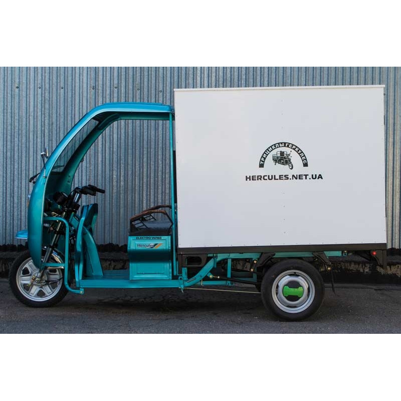 Електротрицикл вантажний Геркулес WJ160 Electro CB 1000W 60V 32Ah