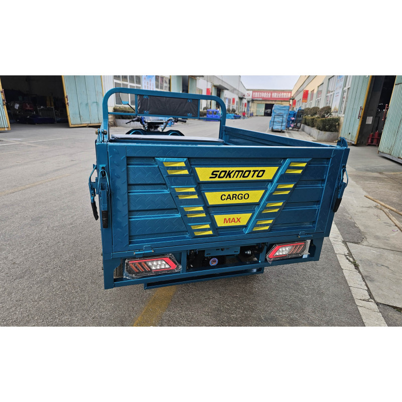 Вантажний електротрицикл SOKMOTO CARGO 2500 W (Гібрид)