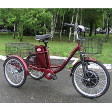 Електровелосипед триколісний SKYMOTO HAPPY 350W 36V 10Ah 24"/20"