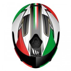 MT Helmets Thunder Tifosi white
