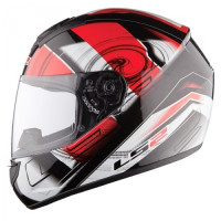 Шолом LS2 FF351 Action Black-Red Шолом LS2 FF351 Action Black-Red