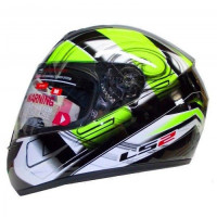 Шолом LS2 FF351 Action Black-Green