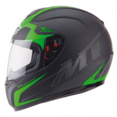 MT Helmets Thunder Squad matt green / fluo